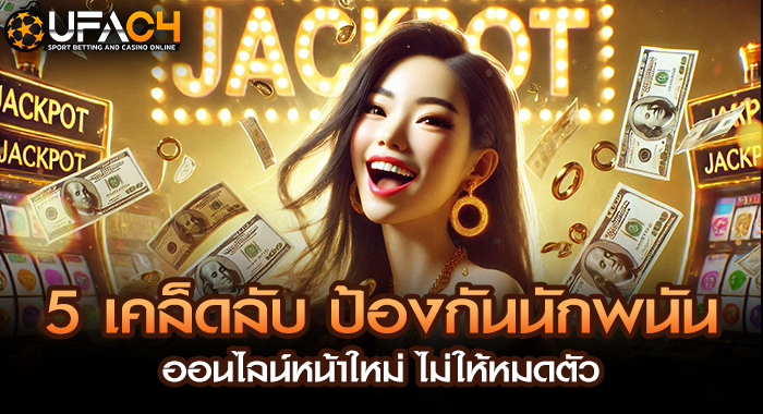 5 เคล็ดลับ ป้องกันนักพนันออนไลน์หน้าใหม่ ไม่ให้หมดตัว
